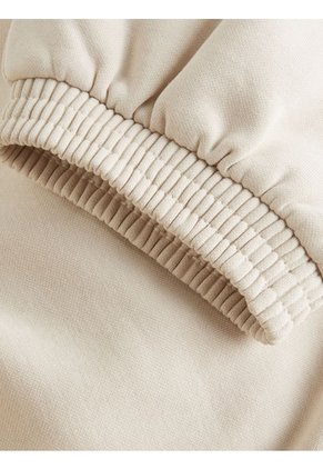 Jogger Beige Holgado De Algodón Orgánico Calvin Klein