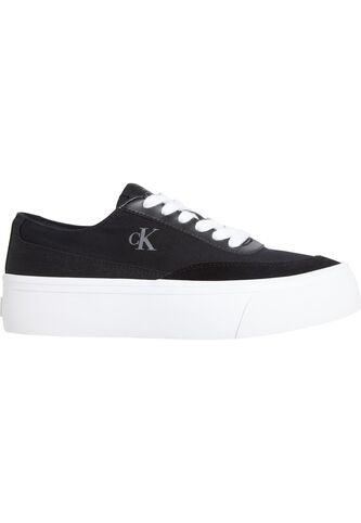 Tenis Multicolor De Lona Con Plataforma Calvin Klein Calvin Klein