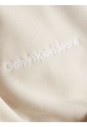 Jogger Beige Holgado De Algodón Orgánico Calvin Klein