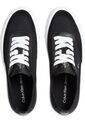 Tenis Multicolor De Lona Con Plataforma Calvin Klein de Calvin Klein