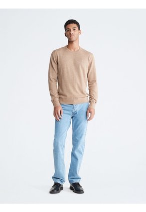 Saco Merino Con Cuello Redondo Calvin Klein