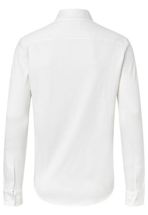 Camisa Slim De Algodón Blanco Calvin Klein