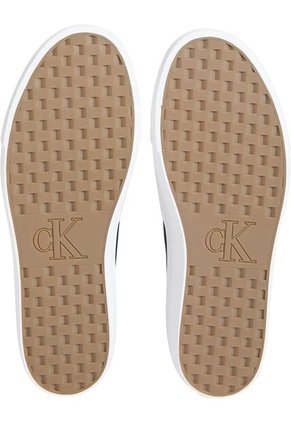 Tenis Multicolor De Lona Con Plataforma Calvin Klein