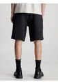 Bermuda Negra De Chándal Con Logo Calvin Klein de Calvin Klein