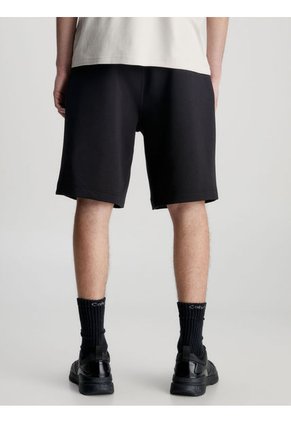 Bermuda Negra De Chándal Con Logo Calvin Klein