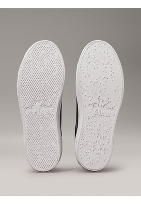 Tenis Multicolor De Plataforma De Cuero Calvin Klein
