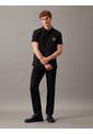 Polo Negro Con Monograma Calvin Klein de Calvin Klein