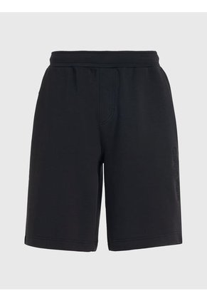 Bermuda Negra De Chándal Con Logo Calvin Klein