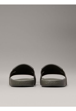 Sandalias Verde Con Logotipo Calvin Klein