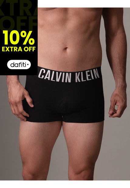 Pack Negro De 3 Bóxers Ajustados - Intense Power Calvin Klein