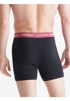 Pack De 3 Bóxers Brief Negro Para Hombre Calvin Klein