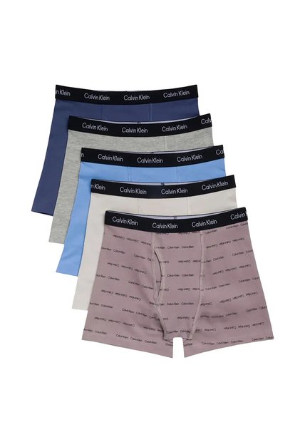 Pack Multicolor Para Niño De 5 Bóxers Brief Calvin Klein