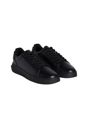 Tenis Negro Chunky Cupsole De Cuero Calvin Klein