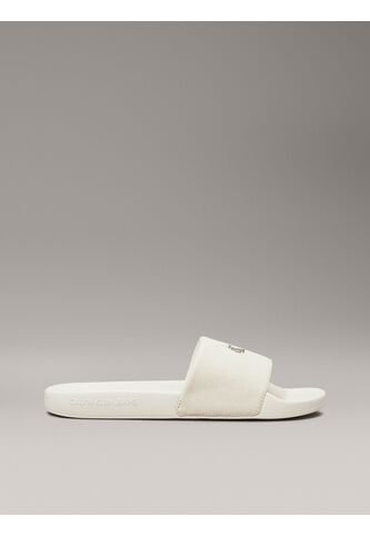 Sandalias Blanco Con Logo Calvin Klein Calvin Klein