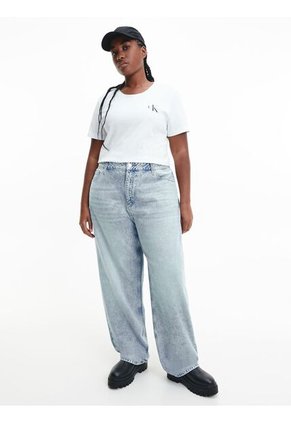 Pack De 2 Camisetas Blancas Ajustadas Para Mujer Calvin Klein