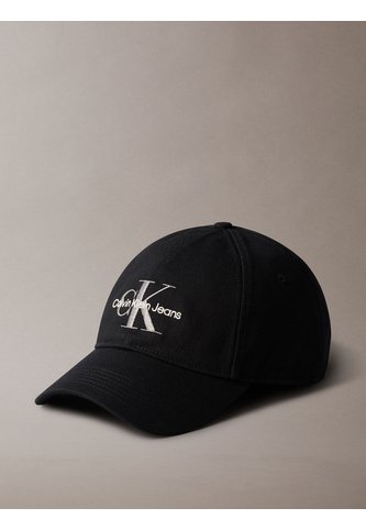 Gorra Negra De Béisbol Con Logo Monograma Bordado Calvin Klein Calvin Klein
