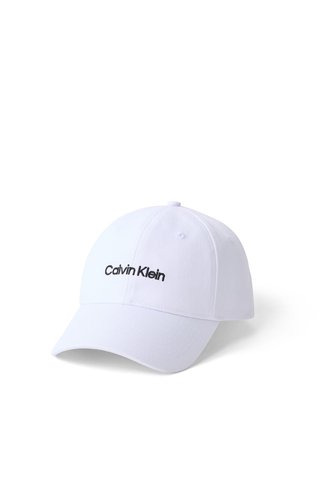 Gorra Blanca Con Logotipo Bordado Calvin Klein Calvin Klein