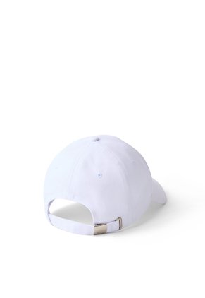 Gorra Blanca Con Logotipo Bordado Calvin Klein