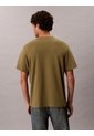 Camiseta Verde Con Logo En Relieve Calvin Klein de Calvin Klein