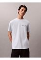 Camiseta Celeste Con Logo Gráfico Calvin Klein de Calvin Klein