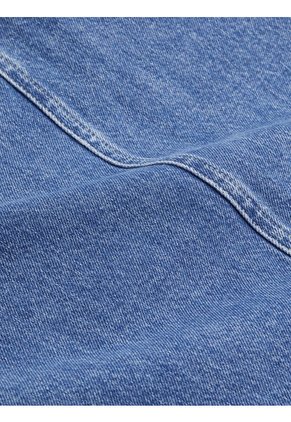 Falda Azul Larga Denim Calvin Klein