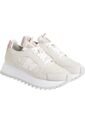 Tenis Beige Runner De Plataforma Calvin Klein de Calvin Klein