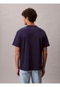Camiseta Azul Con Logo Gráfico Calvin Klein de Calvin Klein