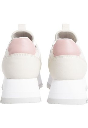 Tenis Beige Runner De Plataforma Calvin Klein