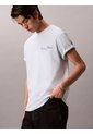 Camiseta Celeste Con Logo Gráfico Calvin Klein de Calvin Klein