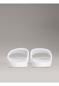 Sandalias Blanco Slide Con Monograma Calvin Klein de Calvin Klein