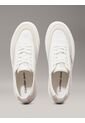 Tenis Blanco De Lona Con Plataforma Calvin Klein de Calvin Klein