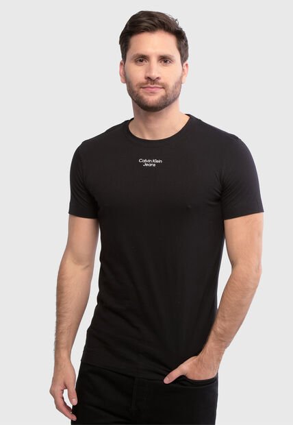 Camiseta Calvin Klein Negro