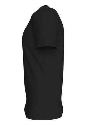 Camiseta Negra Con Monograma Delineado Calvin Klein