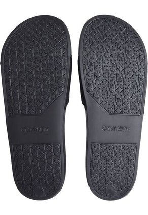 Sandalias Negro De Lona Calvin Klein