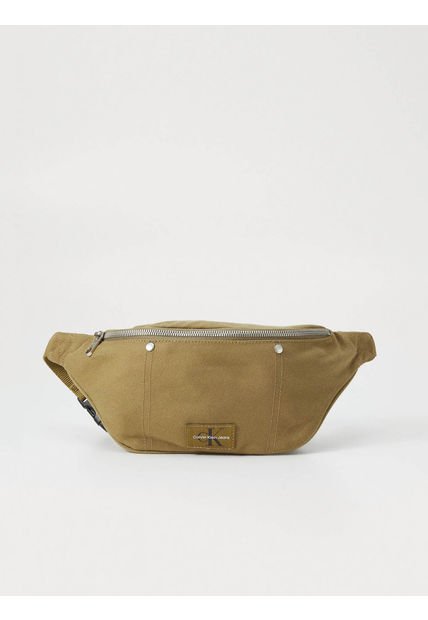 Canguro Verde Con Insignia Calvin Klein