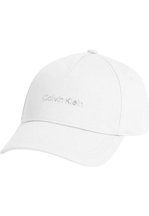 Gorra Blanca De Algodón Orgánico Calvin Klein