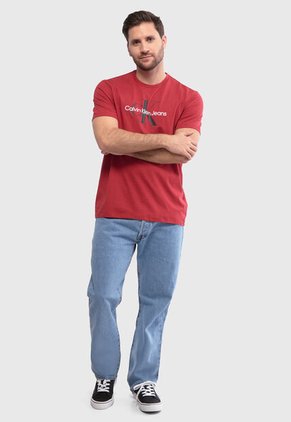 Camiseta Calvin Klein Borgoña
