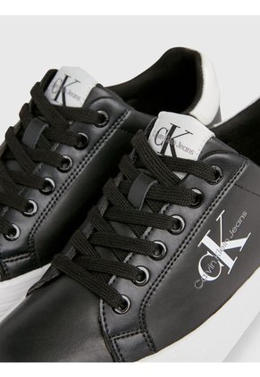 Tenis Multicolor Multicolor De Plataforma De Cuero Calvin Klein