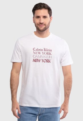 Camiseta Calvin Klein Blanco
