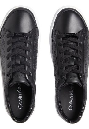 Tenis Negro Con Monograma Calvin Klein