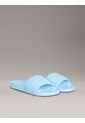 Sandalias Azul Claro Con Monograma En Relieve Calvin Klein de Calvin Klein