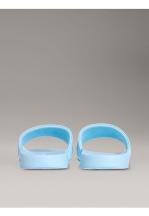 Sandalias Azul Claro Con Monograma En Relieve Calvin Klein
