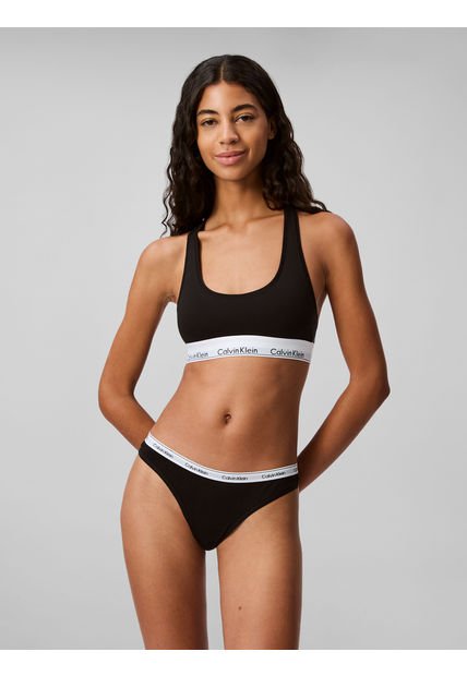 Tanga Negra - Modern Logo Calvin Klein