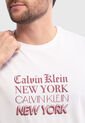 Camiseta Calvin Klein Blanco de Calvin Klein