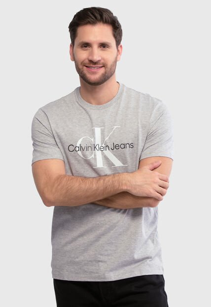 Camiseta Calvin Klein Gris