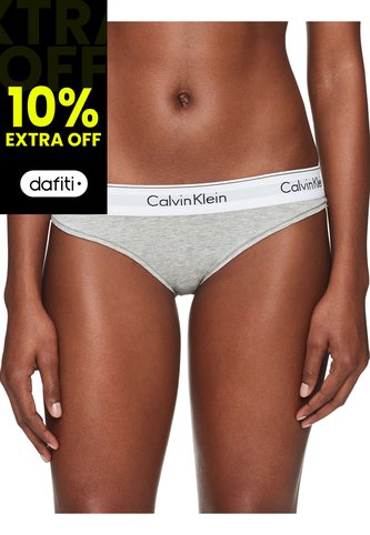 Panties Gris Algodón Bikini Calvin Klein Calvin Klein