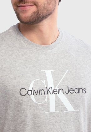 Camiseta Calvin Klein Gris
