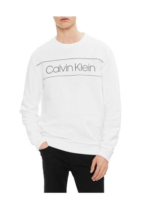 Saco Blanco Con Logo Icónico Calvin Klein