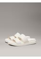 Sandalias Blanco Con Logo De Jacquard Calvin Klein de Calvin Klein