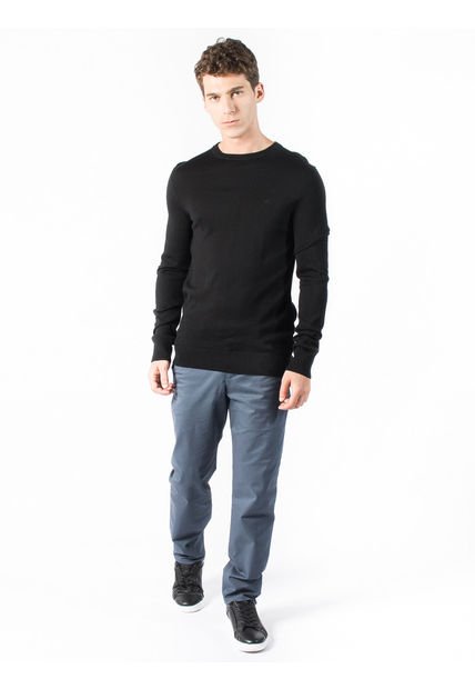 Sueter De Invierno P/ Hombre Negro Calvin Klein